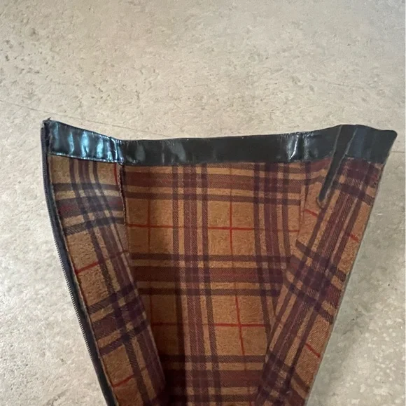 Aquatalia Meadow Boot Brown Suede Size 10 Waterproof Wdge Heel Padded Lining - Picture 9 of 14